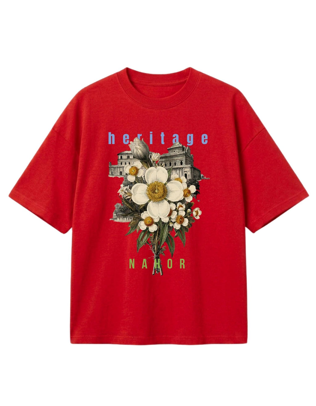 N-203 / UNISEX TSHIRT IN OVERSIZE FIT. The Nahor - as graceful as the heritage.