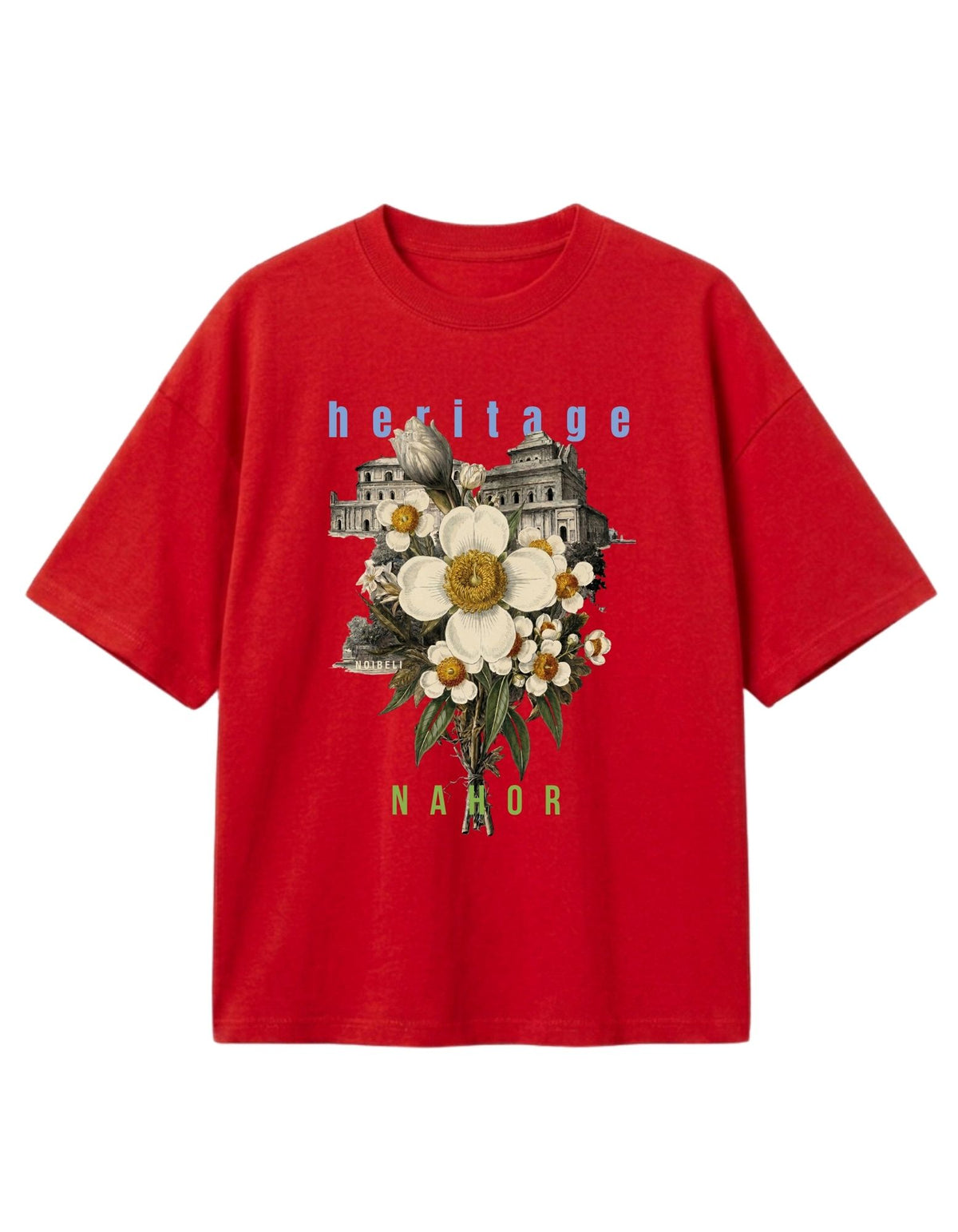 N-203 / UNISEX TSHIRT IN OVERSIZE FIT. The Nahor - as graceful as the heritage.