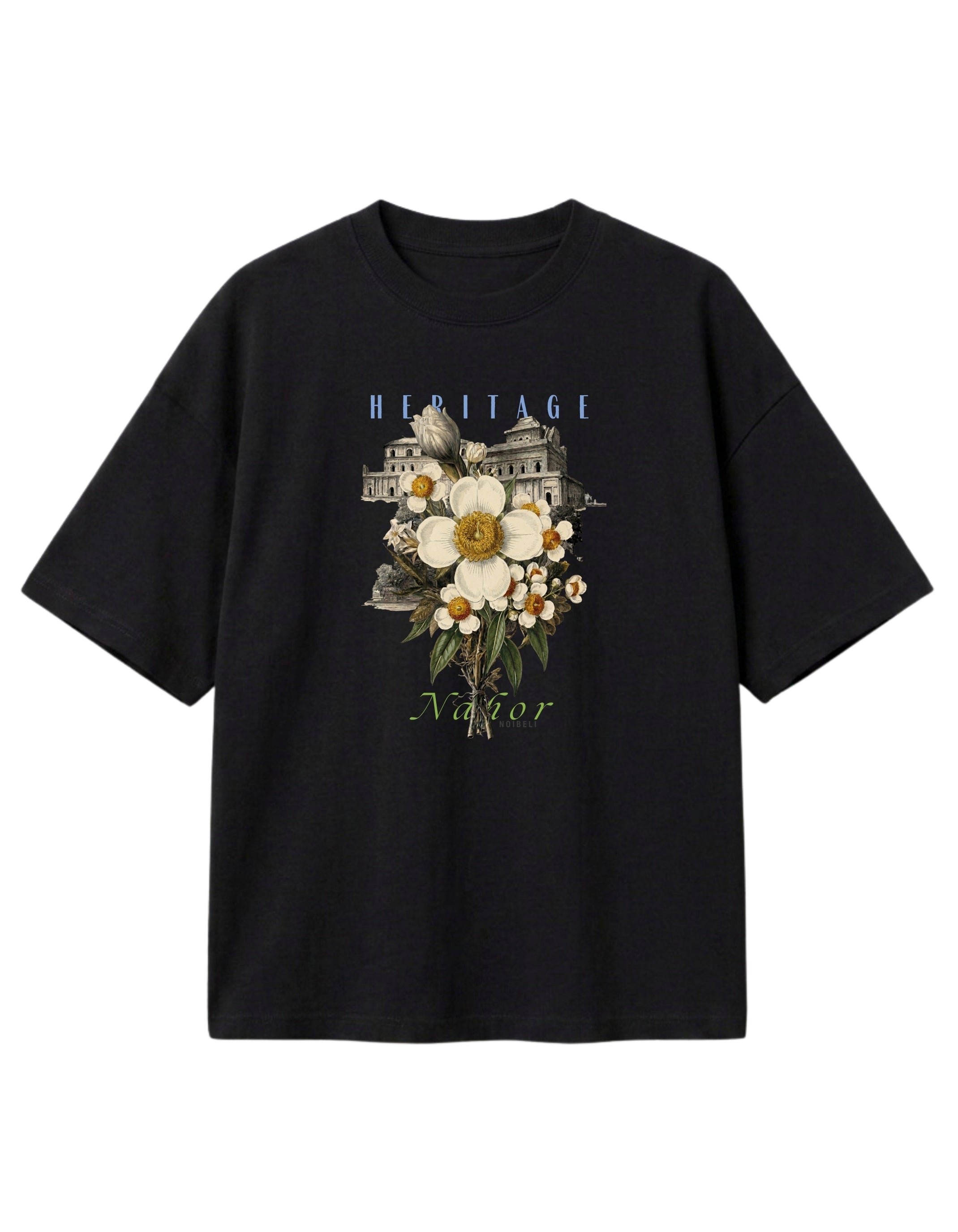 N-203 / UNISEX TSHIRT IN OVERSIZE FIT. The Nahor - as graceful as the heritage.