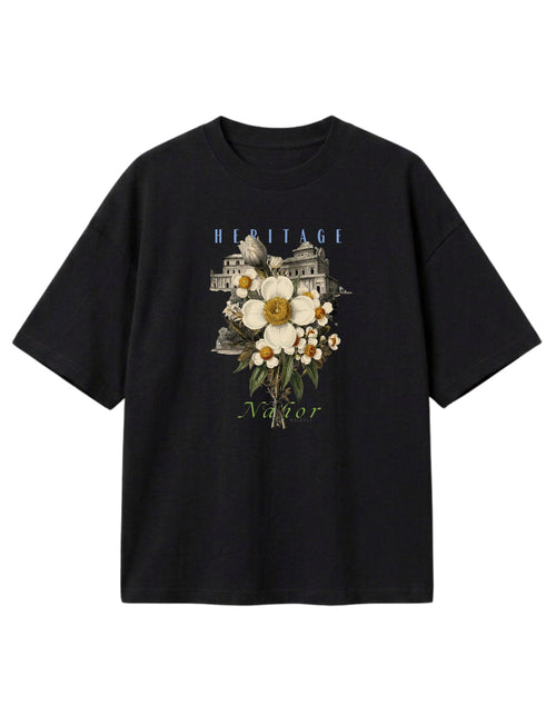 N-203 / UNISEX TSHIRT IN OVERSIZE FIT. The Nahor - as graceful as the heritage.