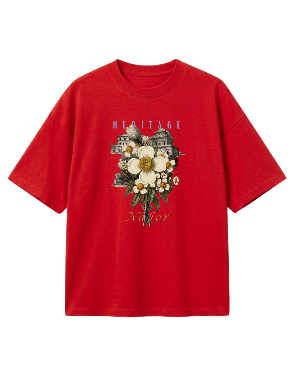 N-203 / UNISEX TSHIRT IN OVERSIZE FIT. The Nahor - as graceful as the heritage.
