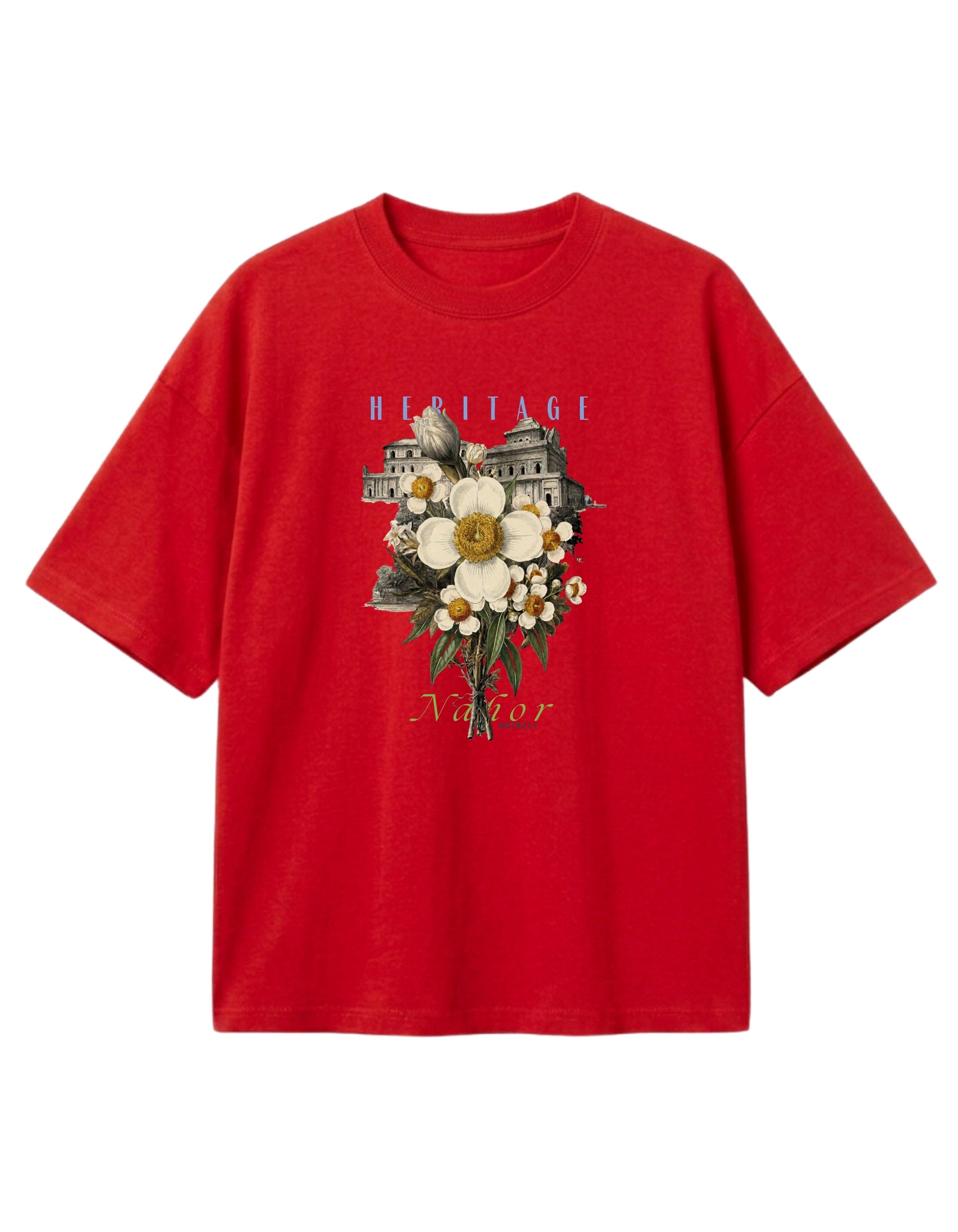 N-203 / UNISEX TSHIRT IN OVERSIZE FIT. The Nahor - as graceful as the heritage.