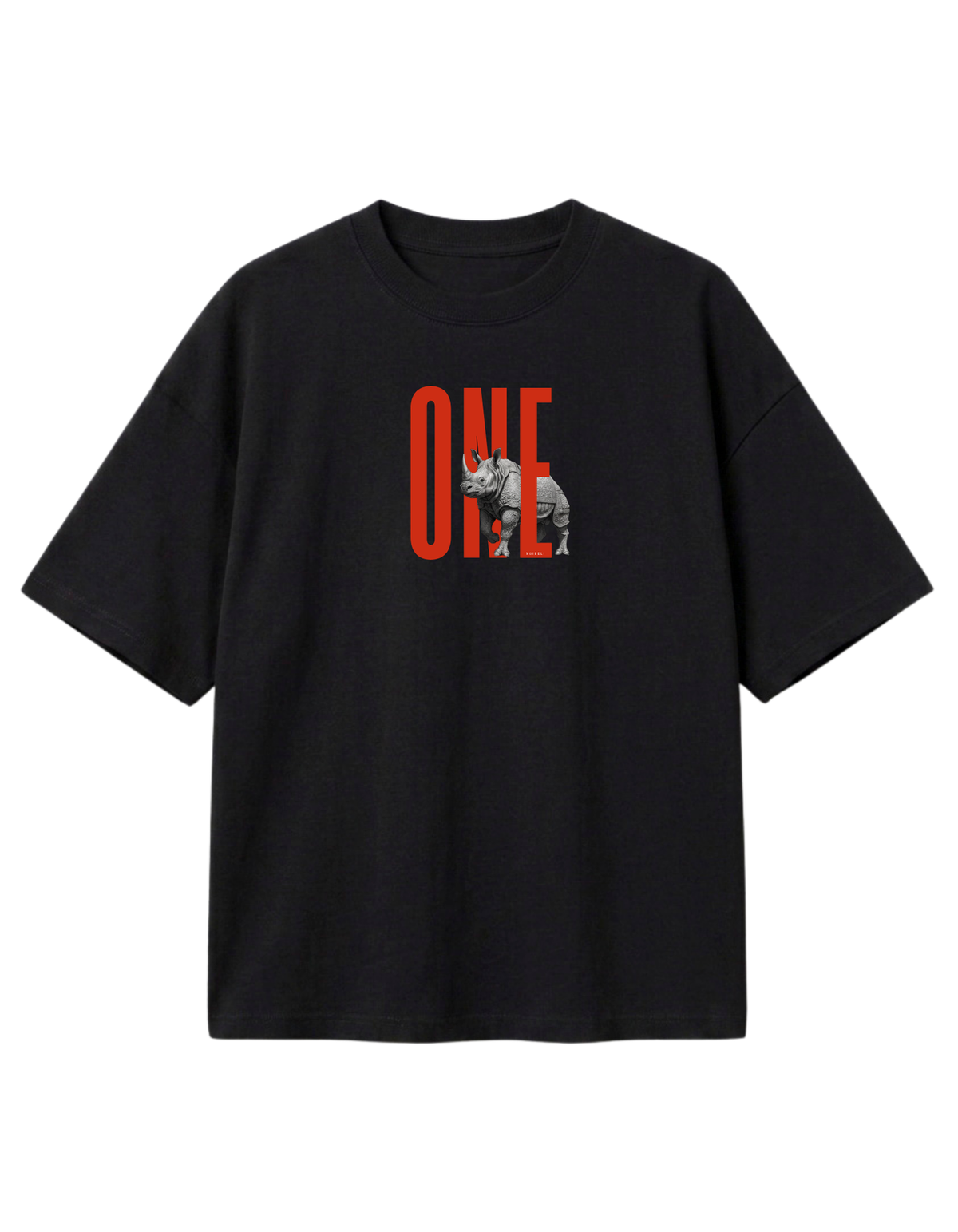 N-206 / UNISEX TSHIRT IN OVERSIZE FIT- ONE - There's only one.