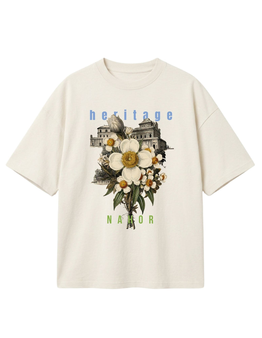 N-203 / UNISEX TSHIRT IN OVERSIZE FIT. The Nahor - as graceful as the heritage.