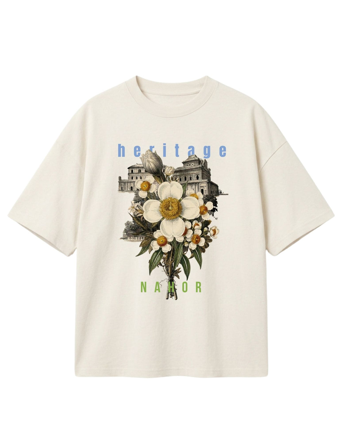 N-203 / UNISEX TSHIRT IN OVERSIZE FIT. The Nahor - as graceful as the heritage.