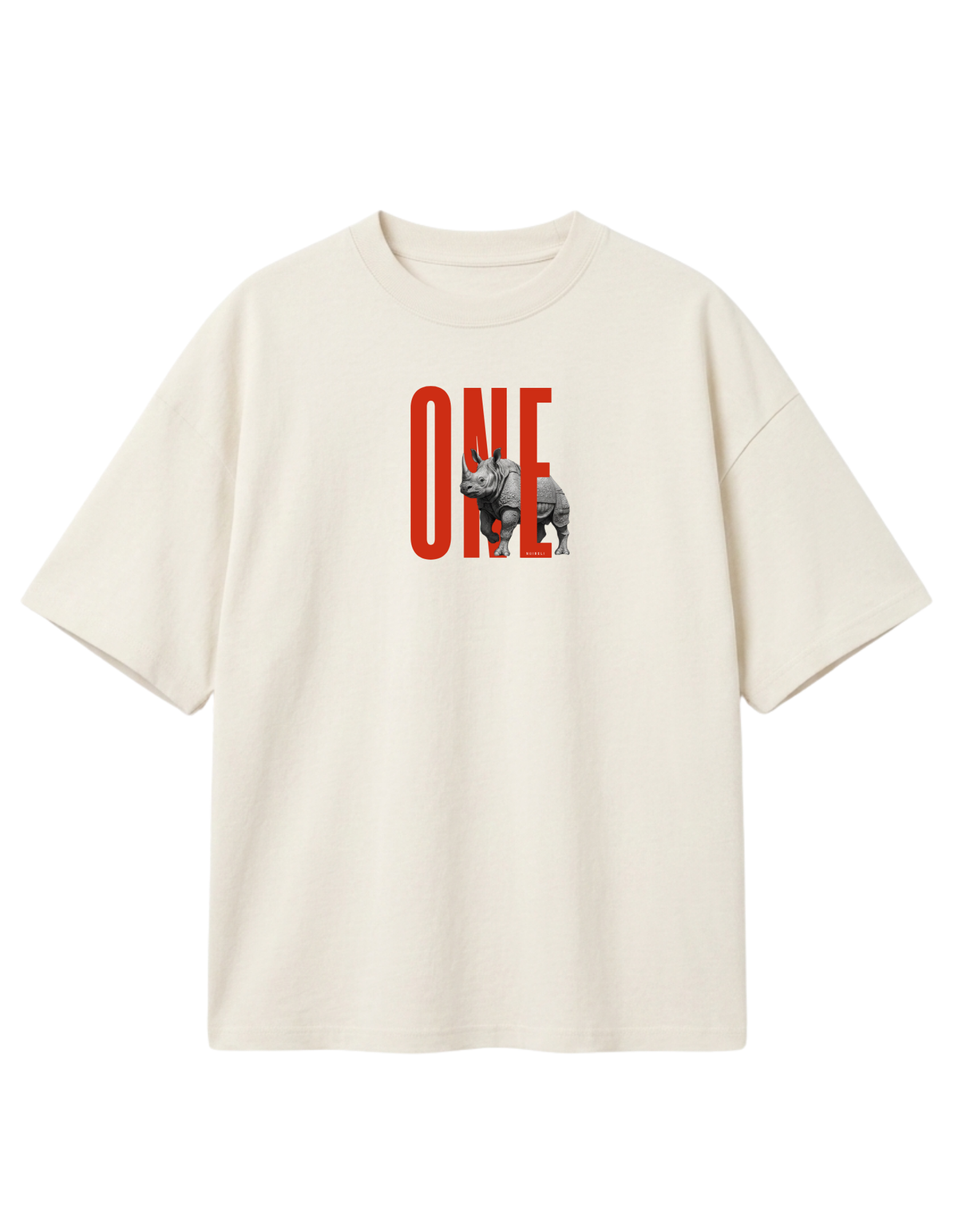 N-206 / UNISEX TSHIRT IN OVERSIZE FIT- ONE - There's only one.