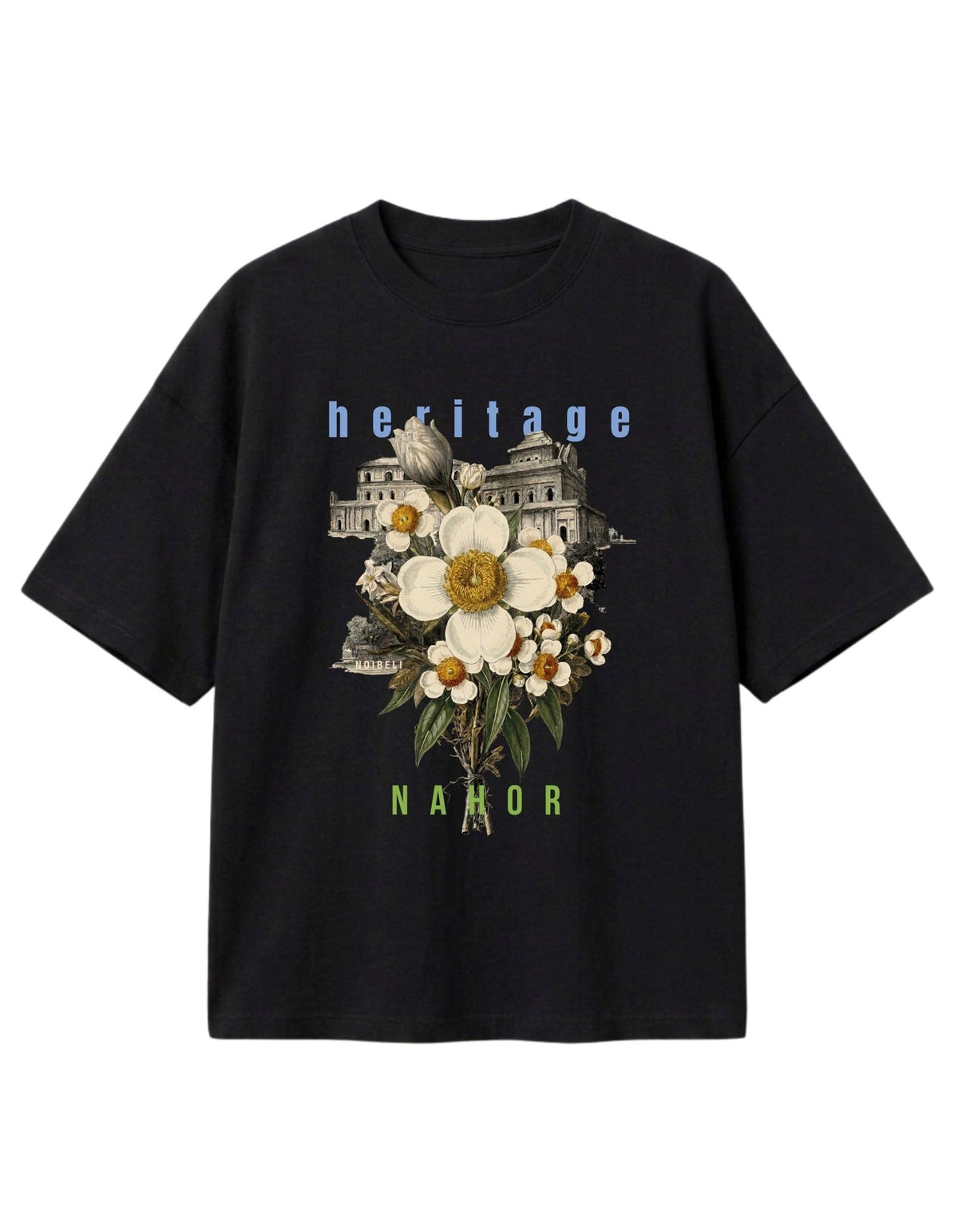 N-203 / UNISEX TSHIRT IN OVERSIZE FIT. The Nahor - as graceful as the heritage.