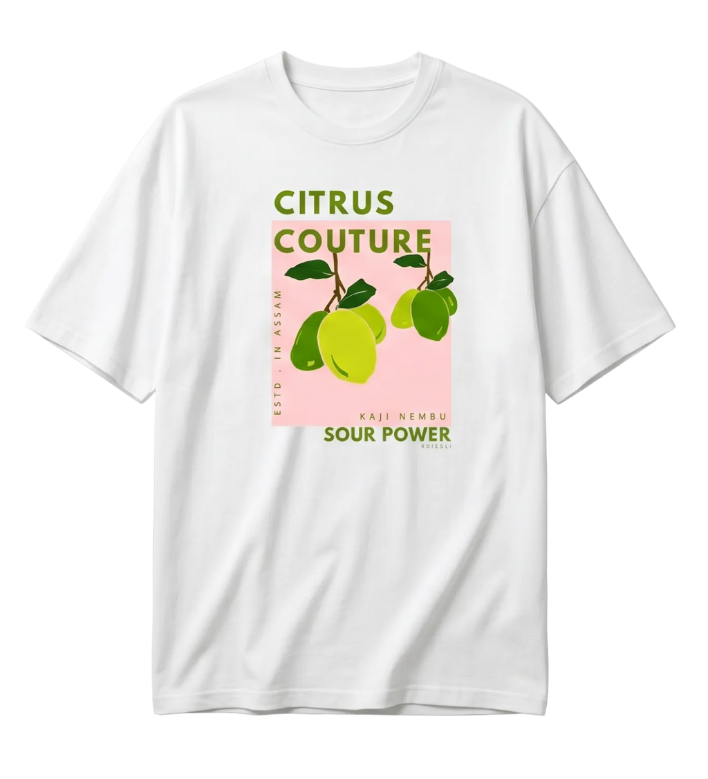 CREW NECK UNISEX TSHIRT IN OVERSIZE FIT