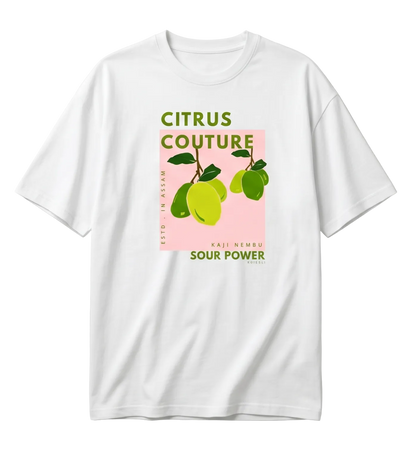 CREW NECK UNISEX TSHIRT IN OVERSIZE FIT