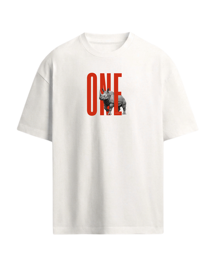 CREW NECK UNISEX TSHIRT IN OVERSIZE FIT
