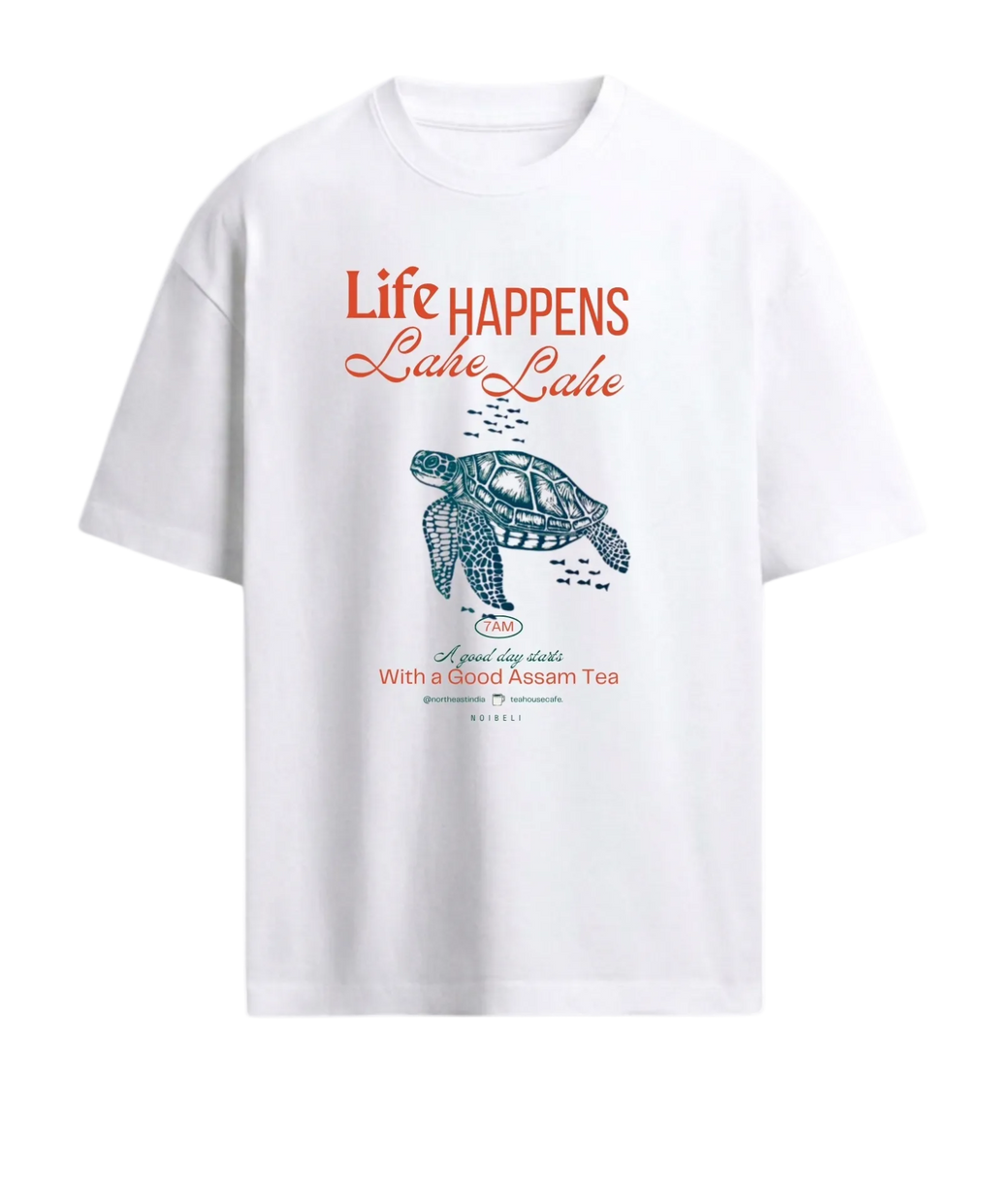 CREW NECK UNISEX TSHIRT IN OVERSIZE FIT
