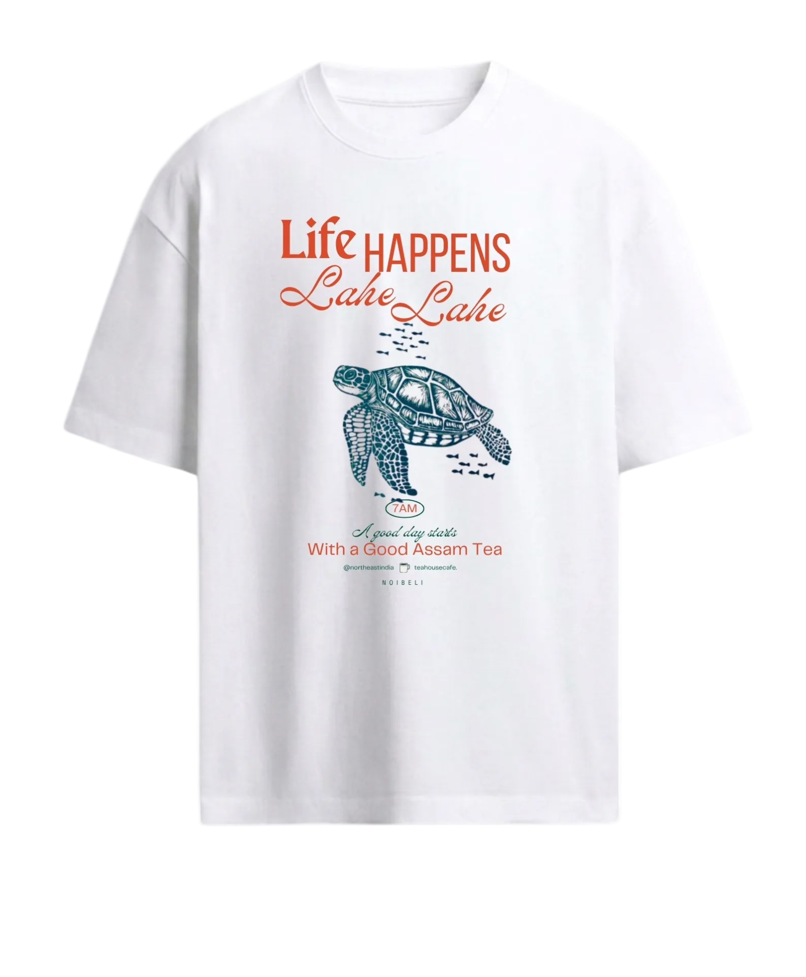 CREW NECK UNISEX TSHIRT IN OVERSIZE FIT