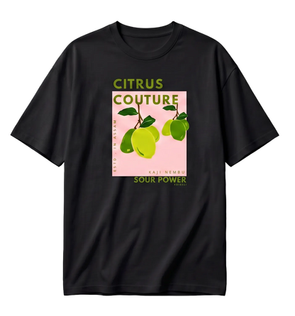 CREW NECK UNISEX TSHIRT IN OVERSIZE FIT
