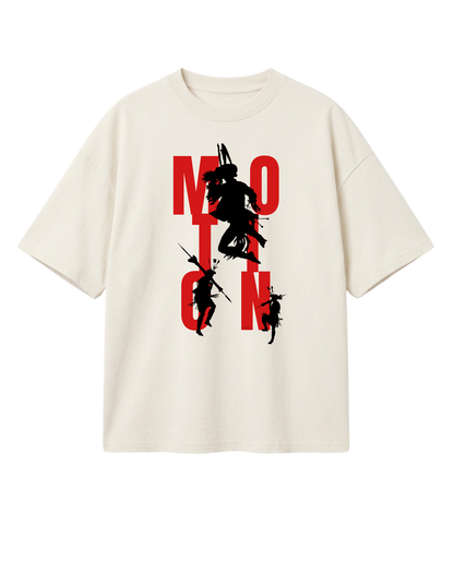 CREW NECK UNISEX TSHIRT IN OVERSIZE FIT